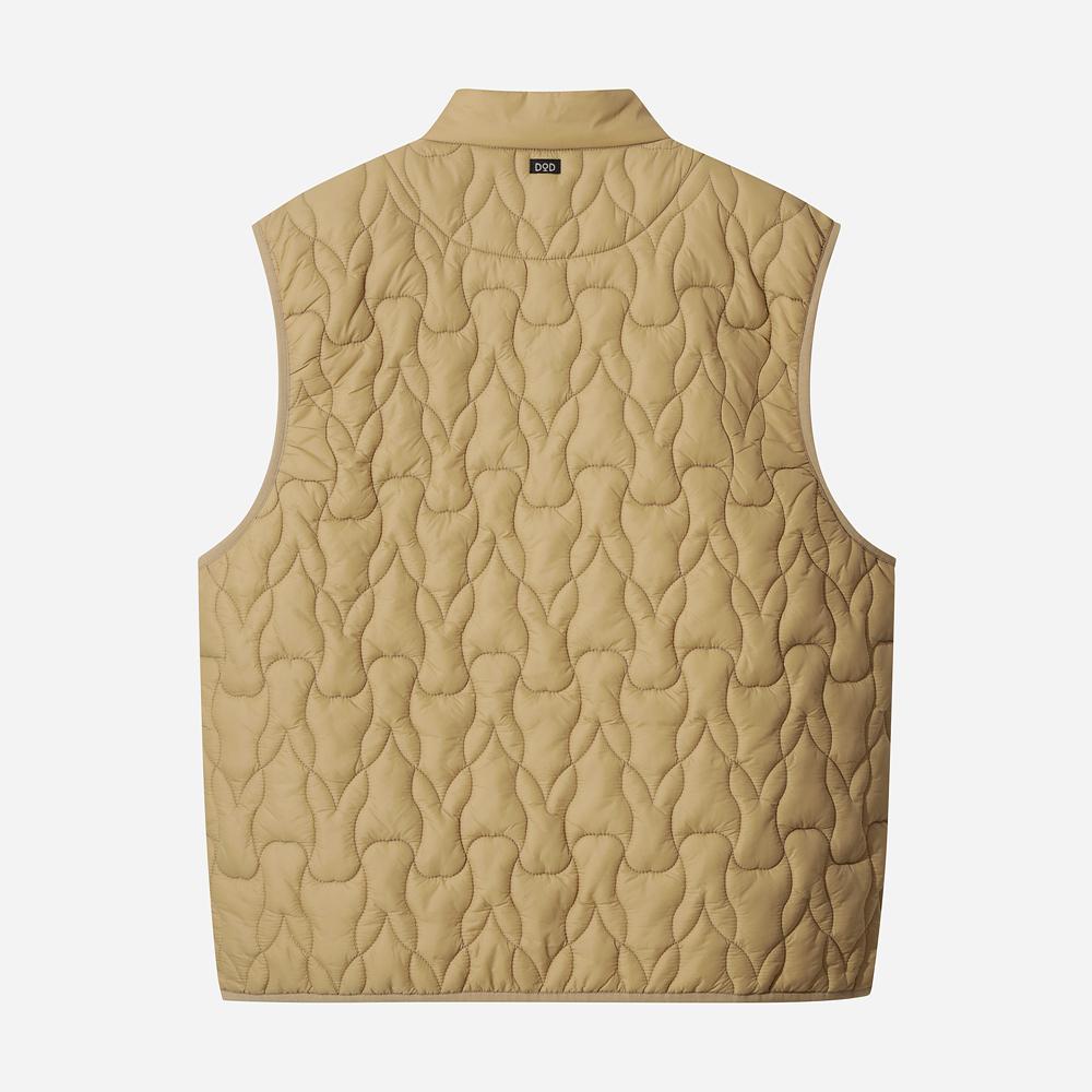 Dod Usagi Rabbit Padded Vest (Tan)