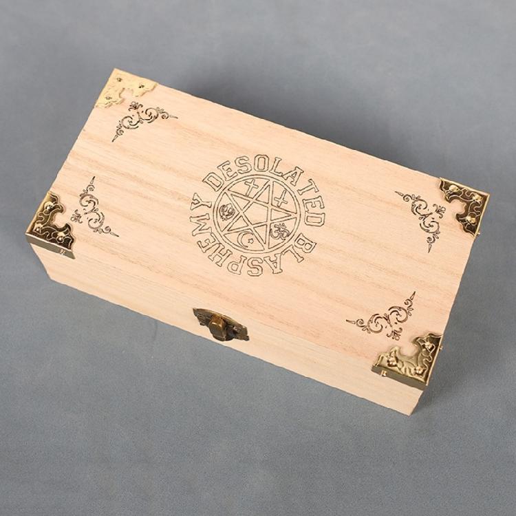 Wood Box Playing Cards Case Packing Poker Bridge Wood Box Poker Card Container