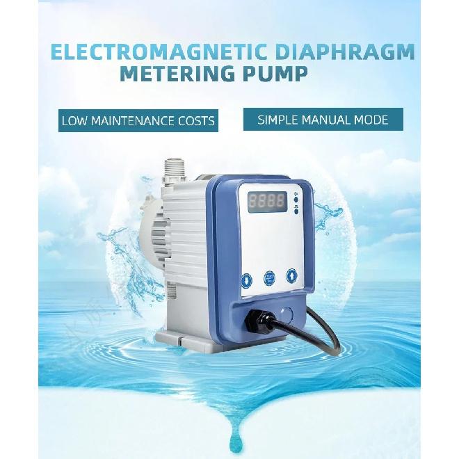 Metering Dosing Pump 1-7bar Micro-acid Electromagnetic Diaphragm Pump Water Treatment Liquid Micro-acid Chemical Chlorine