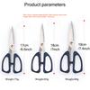 1/3PCS, Portable Sharp Scissors Household Kitchen Scissors Stainless Steel Handmade Scissors Sewing Tools Scissors Tools