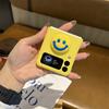 Cute Cartoon Smiley Face Phone Case For Samsung Galaxy Z Flip 4 Flip 4 Zflip3 Z Flip 5g F7110 Hard Back Cover Capa