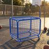 Foldable Ball Storage Cart Portable Sports Easy To Move Sturdy for