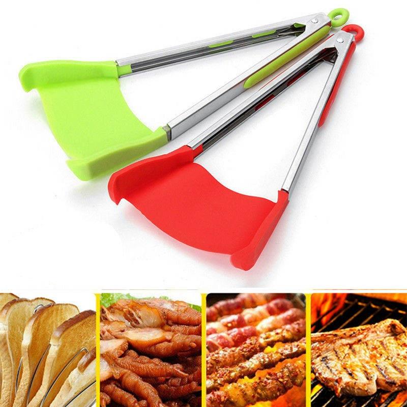 Modern minimalistisk matklämma i silikon köksredskap 9 12 tum klämma värmebeständig matklämma