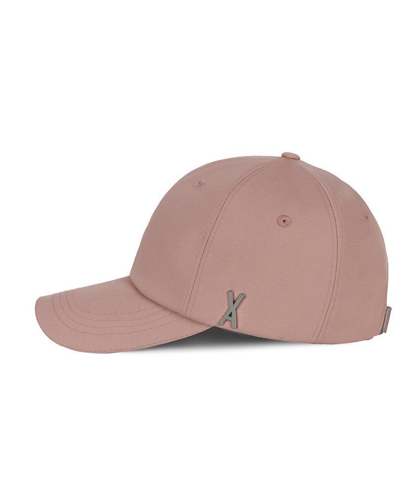 Bajal Silver Studded Oversized Ball Cap Pink