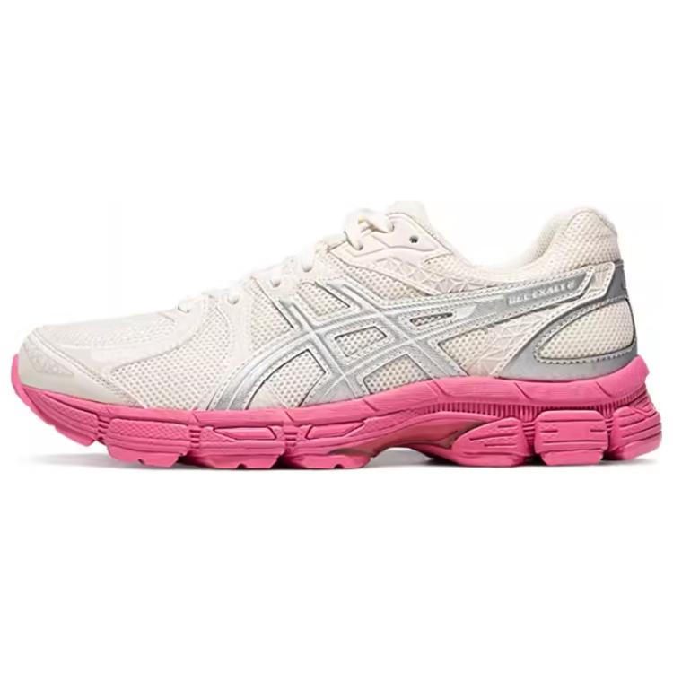 New Asics Gel Exalt 2 Low Top Sprint Running Shoes Women's Beige Silver 1012B868-200