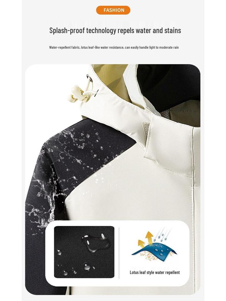 Men's Casual Windproof Thin Shell Jacket: Couple Style Mountaineering Outerwear for Spring and Autumn