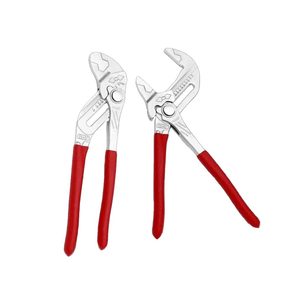 10‘’ Multifunctional Adjustable Wrench Press Pliers Eagle Beak Water Pipe Pliers Clamp Large Opening Plumbing Household Tools