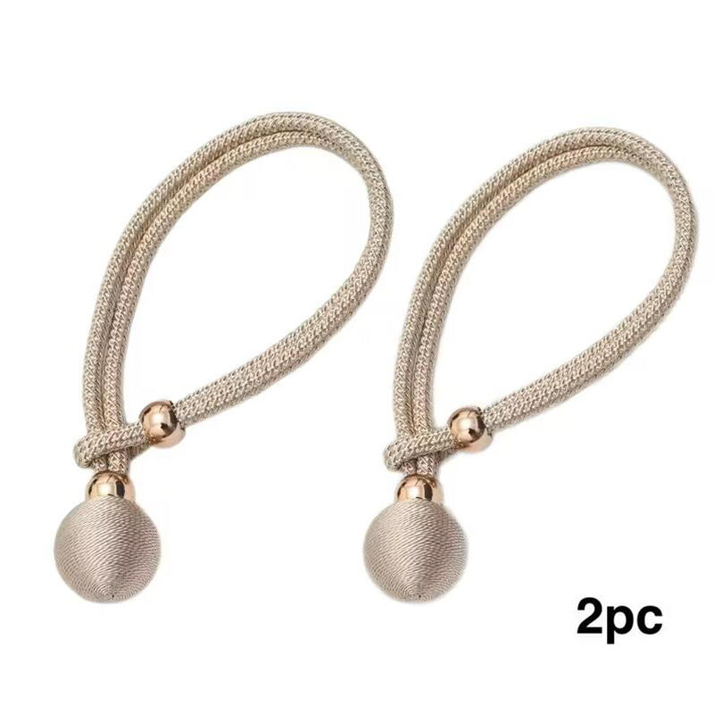 Adjustable High Quality French Ball Curtain Tiebacks Convenient Decorative Draped Curtain Fixer Holdback