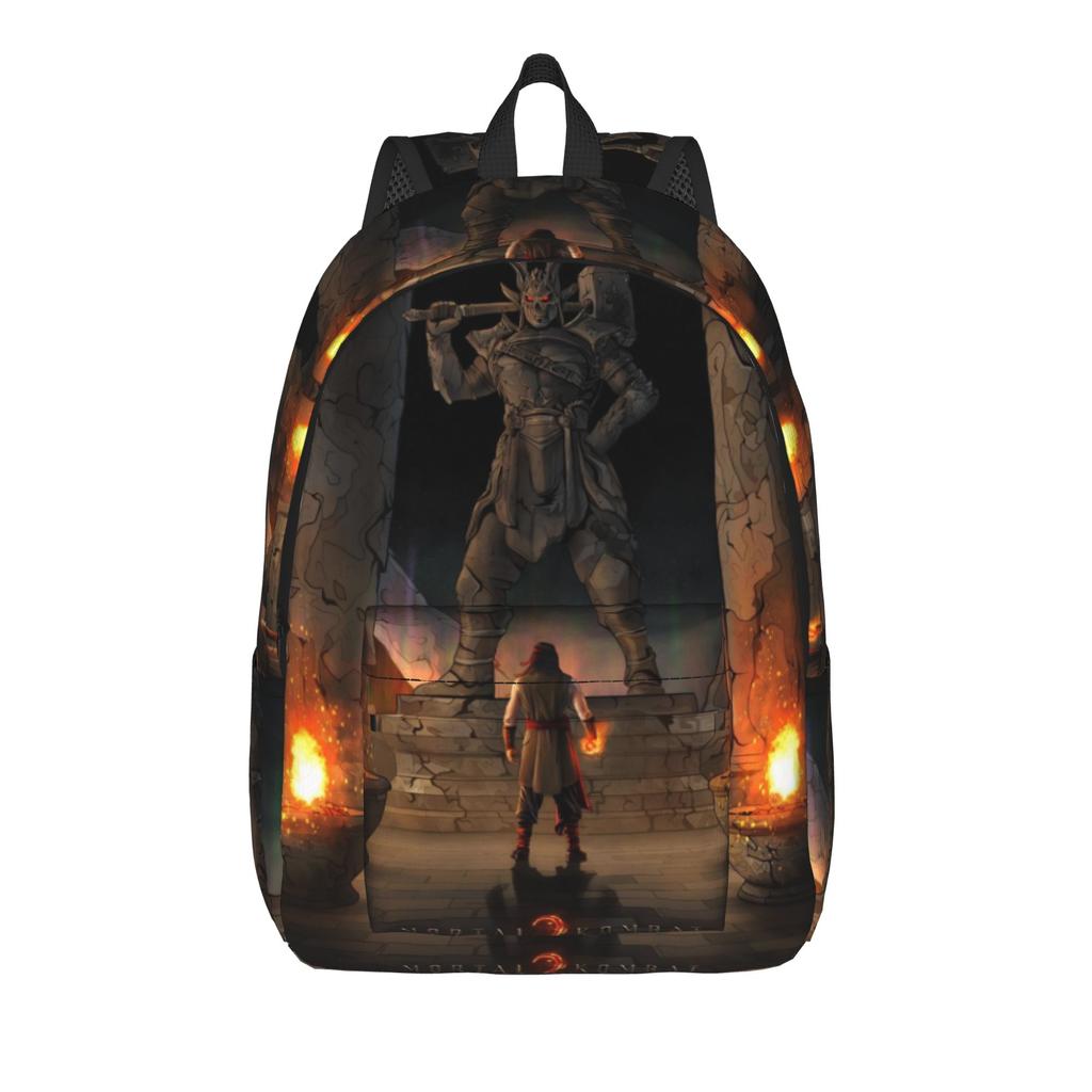 Mortal Kombat II Moive 2026 Backpack for Men Women Fashion High School Work Daypack Laptop Computer Shoulder Bag Outdoor