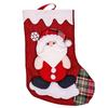 Eye-catching Holiday Decor Christmas Stocking Large Santa Stocking