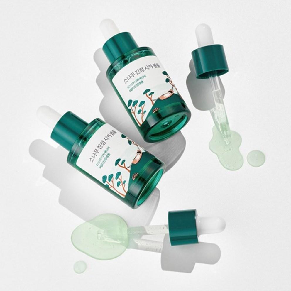 ROUND LAB Ampoule Cica Apaisante au Pin, 30ml, 2 pièces