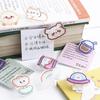 Index Clamp Cartoon Binder Clip Snacks Sealing Clip Binder Clips Transparent Clip Paper Clip