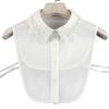 Japan And Korea Versatile Flower Embroidery False Collar Women'S Shirt Collar Shawl False Collar Shirt Clothing Accessories