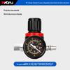 Beiyou Pneumatic Grease Gun Pressure Regulating Valve with Oil-Water Separator CN Plug (adapter Included)