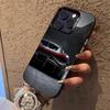 Auto B-Bugatti V-Veyron Custodia per Telefono Per iPhone 16,15,14,13,12,11,Pro,XS,Max,Plus,Mini,SE Nero Caramello Opaca Cover Antiurto