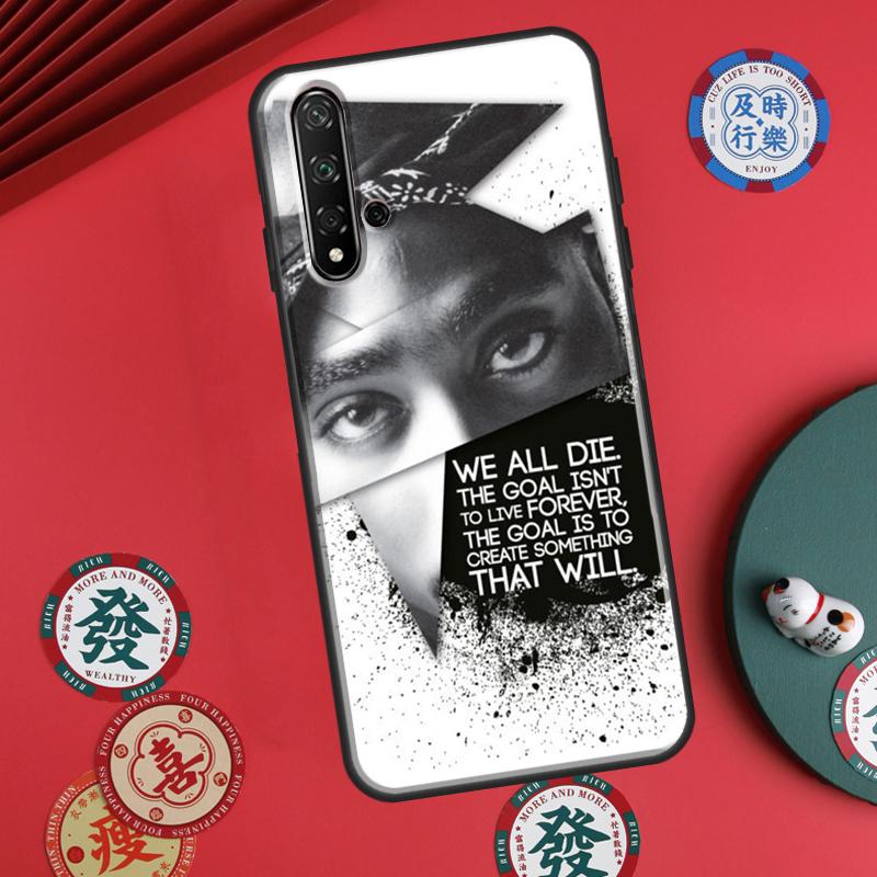 Тупак 2Пак Шакюр Для Huawei P60 Pro P30 P40 Lite Nova 7i 8i 11i 12i 12s 10 9 SE Y90 Y60 Y70 Y72 Y61 Y91 Чехол Huawei P30 Pro