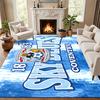 Coventry City F.C. Carpet Door Mat for Living Room or Bedroom Protective Mat Under Chair Office Decoration Christmas Gift Birthday Present