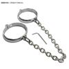 Metal Sexy Ankle Ring Men's and Women's Sex Toys Game Props Slave Training with 3.5mm Wire Diameter Stainless Steel Chain