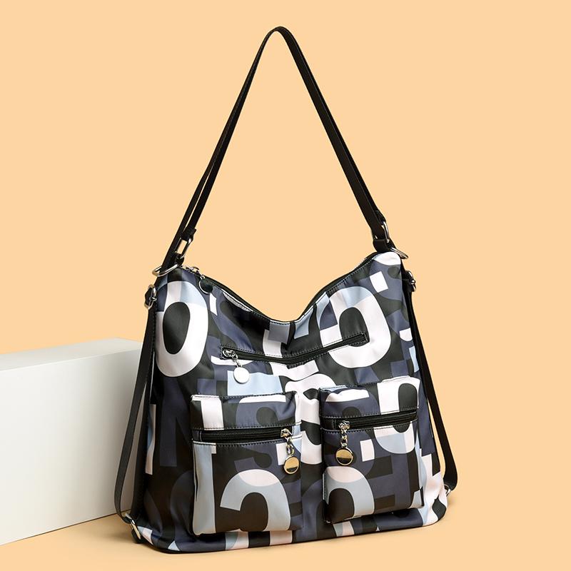 2025 Multifunction Female Backpack Casual Shoulder Bag for Women High Capacity Wear Resistant Fabric Backpack for Girls Rucksack