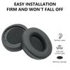 1 Par Almofada de Ouvido Earpad Almofada de Espuma de Memória Capa de Substituição para Fones de Ouvido com Fio SHP9600 SHP9500 Acessórios