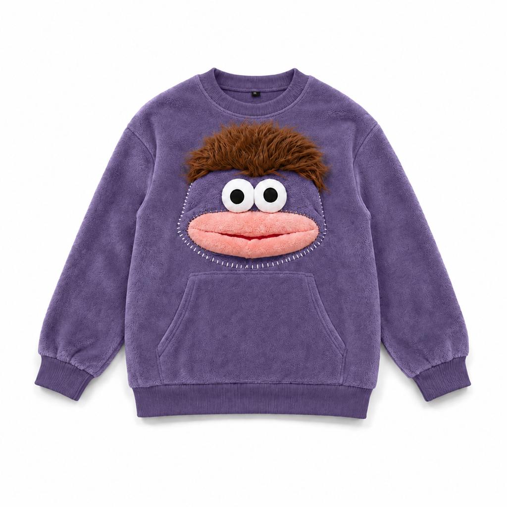 Kids' Funny Halloween Pajama Sweatshirt for Boys and Girls