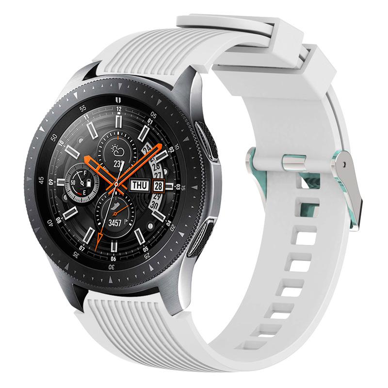 20mm 22mm Silikonband für Samsung Galaxy Watch 7 6 5 4 40mm 44mm Watch 6 Classic 47mm 43mm/Huawei Watch 46mm/Amazfit GTR/GTS 4