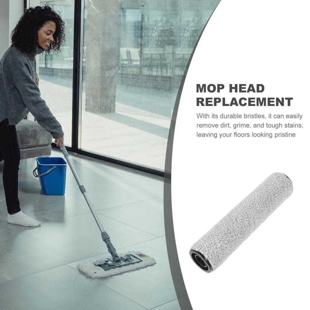 Mop Head Compatible with Ifloor One Heavy Duty Bristles Stain Removal Floor Cleaning Machine Roller Brush Vacuum Attachment