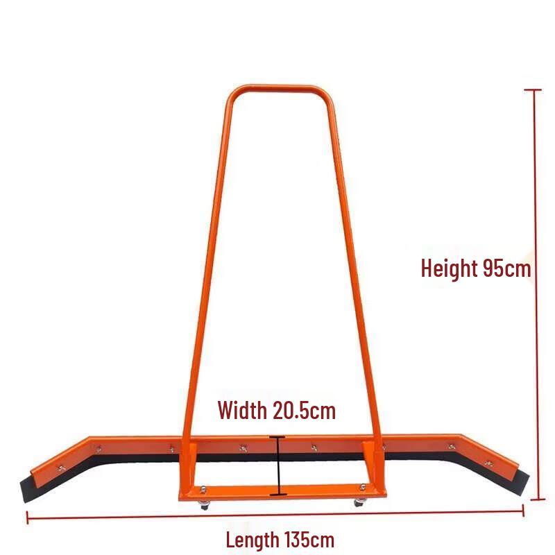 Large Aluminum Alloy Water Pusher for Sports Courts and Parking Lots