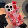 3D Bowknot Hello Kitty Phone Case For Iphone 17 16 Pro Max 17 Air 16e 15 14 13 12 11 Pro Max15 14 Plus X XS Max XR Cover Hard