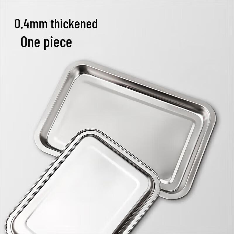 Lijia 304 Stainless Steel Deep Serving Tray