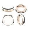 Handheld Tambourine Educational Musical Tambourine Drum for Children and Adults Wooden Tambourine Lightweight Tambourine