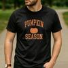 Vintage Pumpkin Season Pumpkin Spice Graphic T Shirt Unisex Cotton Short Sleeve Happy Thanksgiving Autumn Fall Casual Outfit Tee