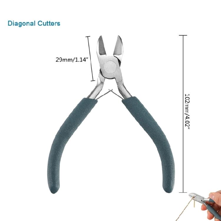Jewelry Making Plier Jump-Rings Tweezers Pliers Making Beading Round Nose Plier