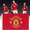 Farbenfrohe Manchester United Flagge (90 x 150 cm) – Perfekt für Fans und jeden Anlass
