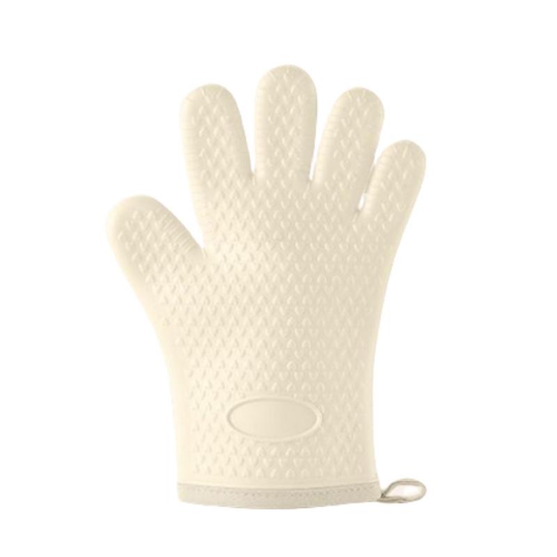 1 Stück Extra Dicke Silikon-Ofenhandschuhe Hitzebeständig Rutschfest Mikrowellen-Backhandschuhe Leicht zu Reinigen Kochhandschuhe für den Küchengebrauch