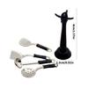 Safe Alloy Dollhouses Kitchen Utensils Miniature Shovel Spoon Realistic Standing Toy Accessory