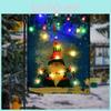 Vibrant Solar Flag Lights For Christmas Garden Decor With Colorful Led Displays