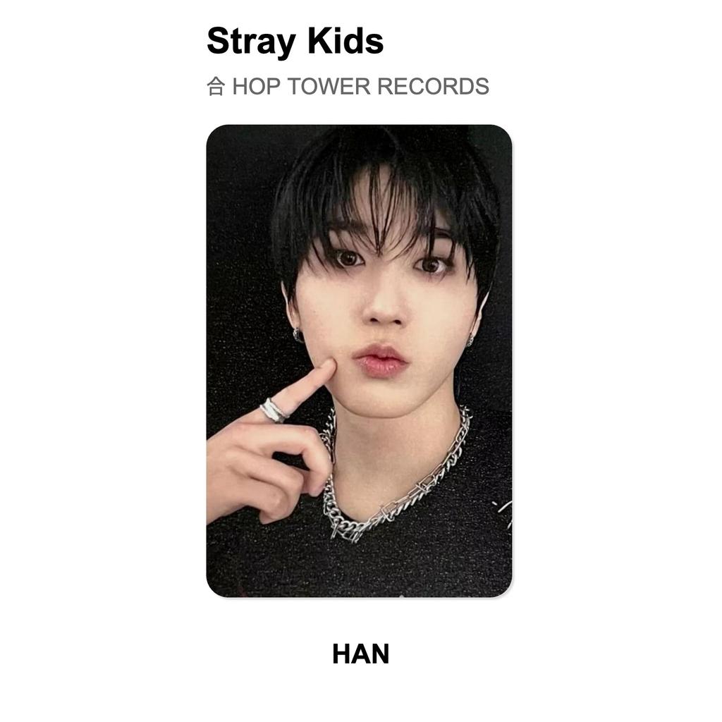 Stray Kids HOP TOWER RECORDS Official Photocard