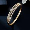 Fashionable Hollow Flower Zircon Women's Light Luxury Bracelet Bracelet