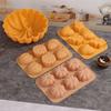 5PS Silicone Baking Mold DIY Pumpkin Nut Leaves Joy of Harvest Fondant Cake Silicone Halloween Art Craft Decorating Tool