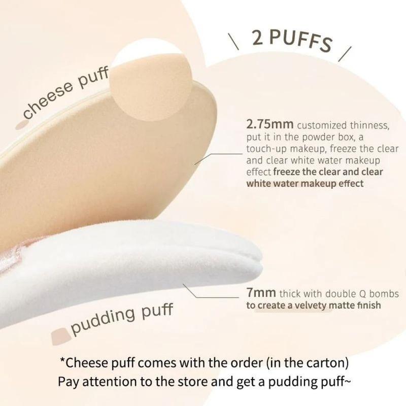 Judydoll - Oil-Control Matte Pressed Powder - 2 Colors