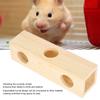 Hamster Tunnel Wood Tube House Extension Small Pets Training Playing Exercise ToySmall Straight
