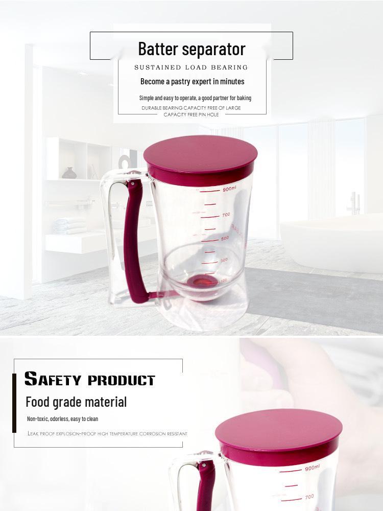 Cross-Border Handheld Cupcake Batter Dispenser Funnel