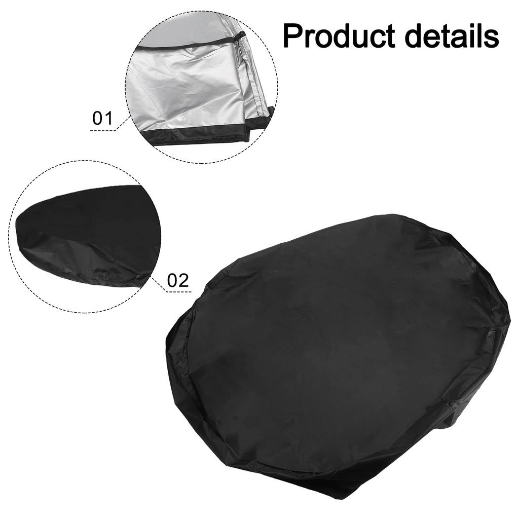 Wasserdichte Eisbad-Abdeckung Durchm. 32 Zoll Durchm. 36,6 Zoll: Halten Sie Ihr -Kaltwasserbecken sauber &Kaltwannenabdeckung Wasserdichte Badewannenabdeckung