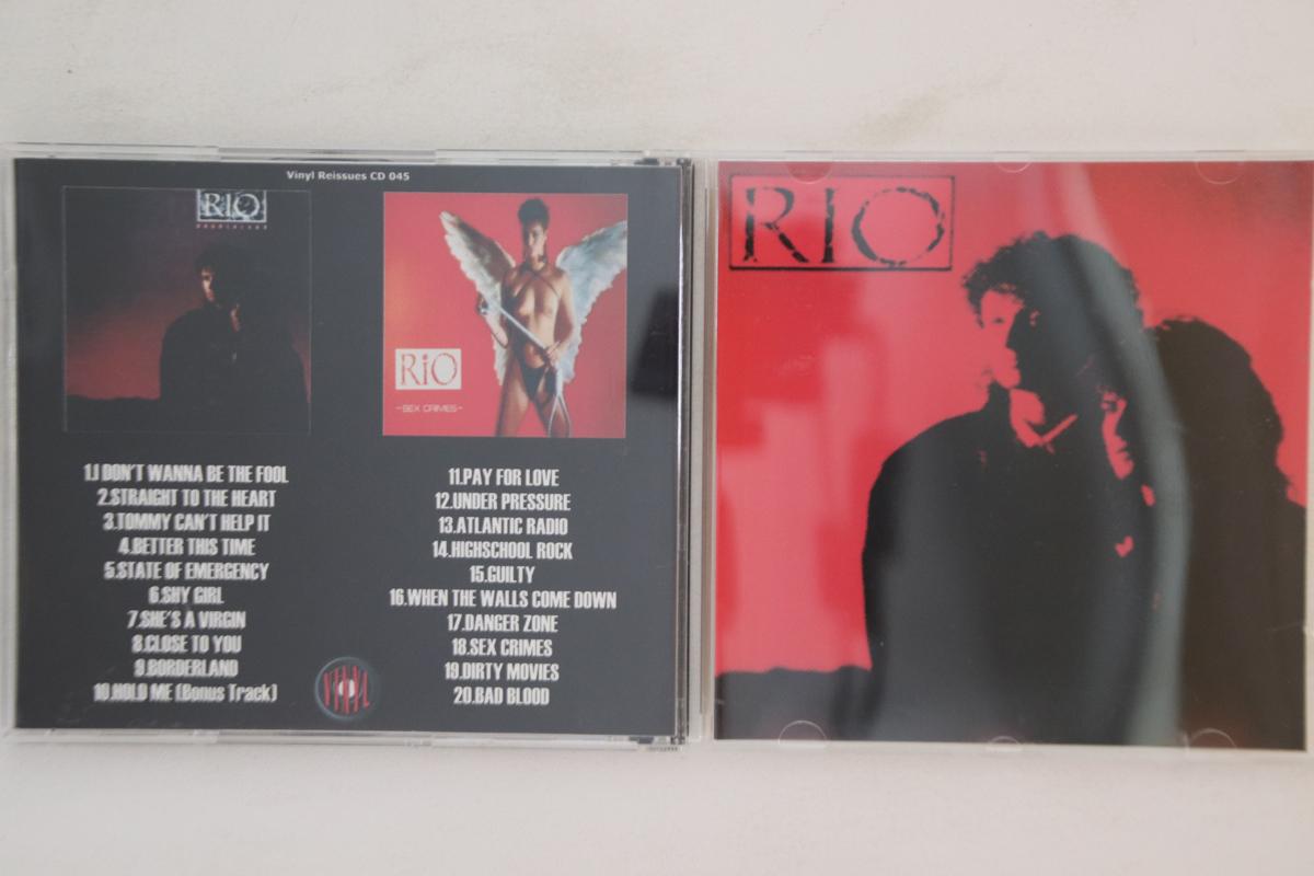 

CD RIO - Rio VRCD045 VINYL Non Japan Rock Used