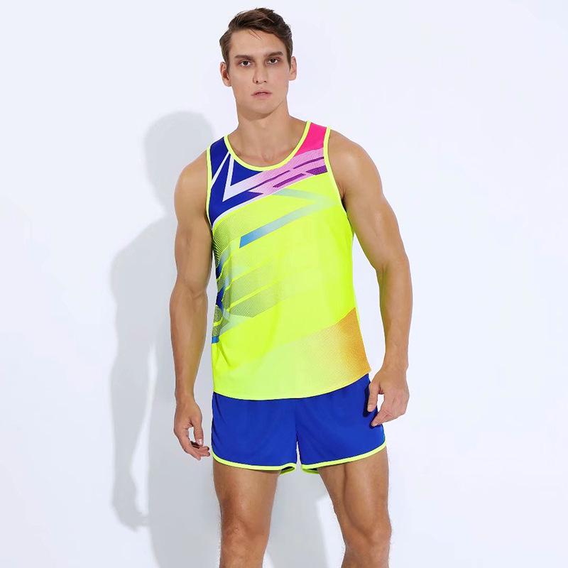 Unisex Sleeveless Summer Marathon Tracksuit for Running and Sports Competition