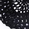 Soft Rayon Knit Mesh Crochet Hair Net Fine/Loose Mesh Work Bun Snood  for Light Attendant Nurses