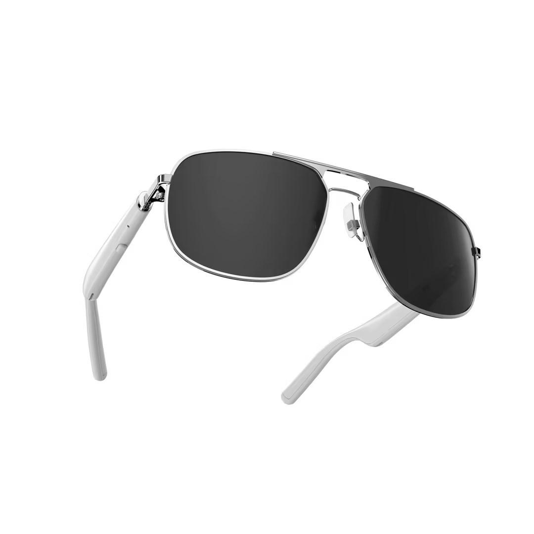 

Smart G01 Bluetooth Audio Sunglasses - Black: Make Calls & Listen to Music