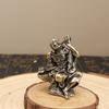 Achtzehn Arhats Miniatur Retro Mini Buddha Dekoration Arbeitszimmer Büro Heimdekoration Messing Statue Handwerk