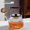Wutuo Ruyi Style Glass Teapot with Top Handle